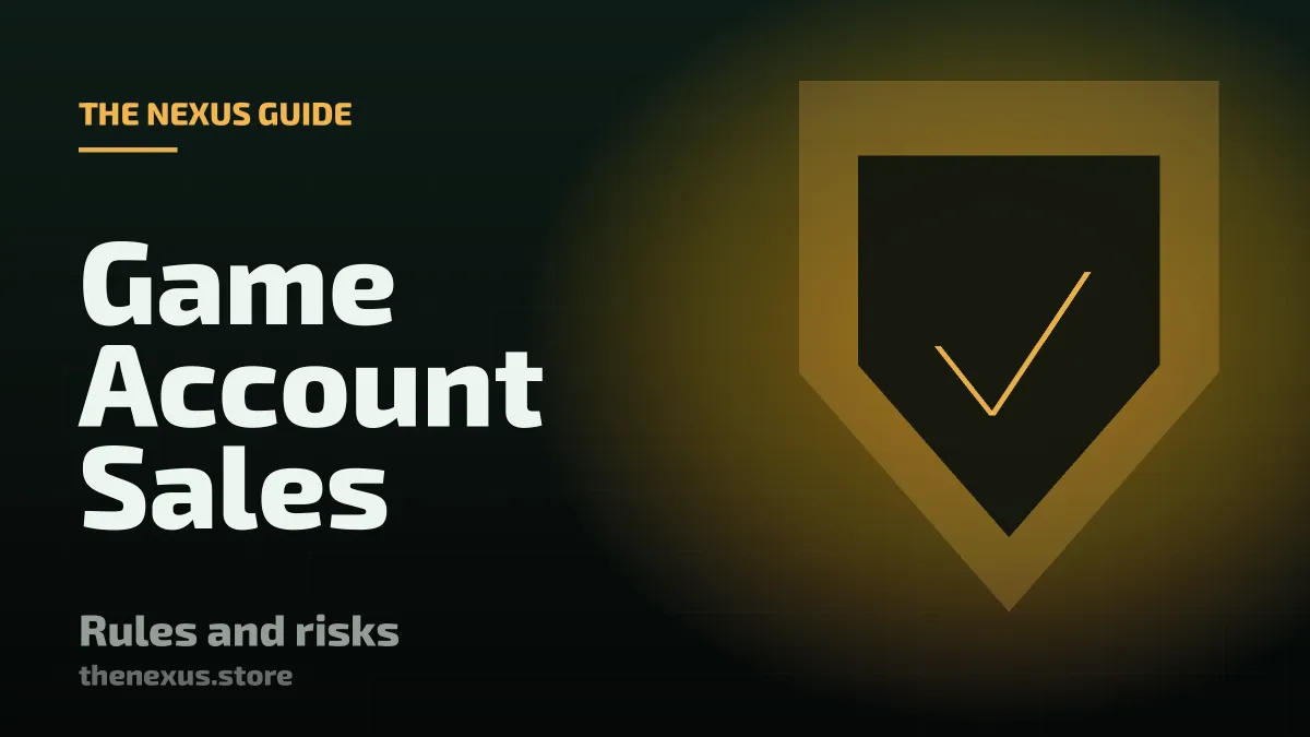 Selling a Game Account: Publisher Rules, Risks and Precautions