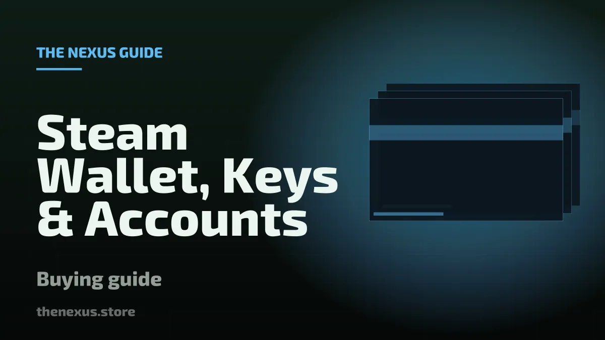 Steam Wallet Codes vs Game Keys vs Accounts: What to Buy