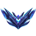 League of Legends Diamond ranked crest