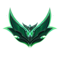 League of Legends Emerald ranked crest