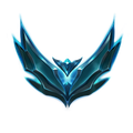 League of Legends Platinum ranked crest