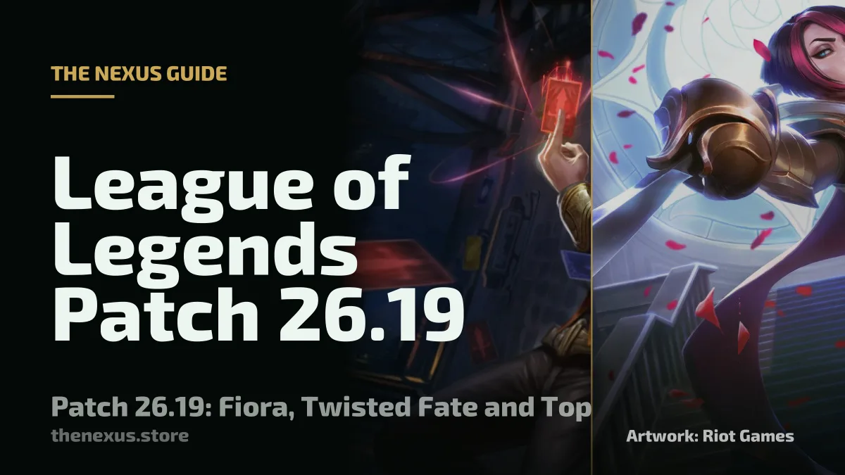 Patch 26.19: Fiora, Twisted Fate and Top Lane Teleport Shift the Balance